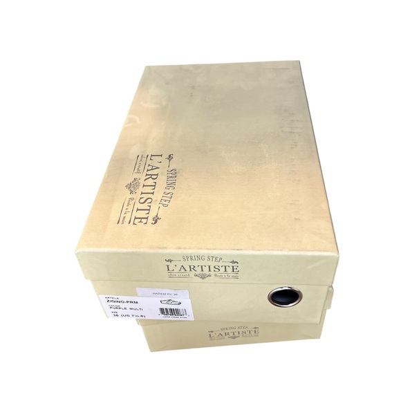 Spring Step L'Artiste Women's Zigino Clogs Purple Multi Size 38 - Picture 8 of 8